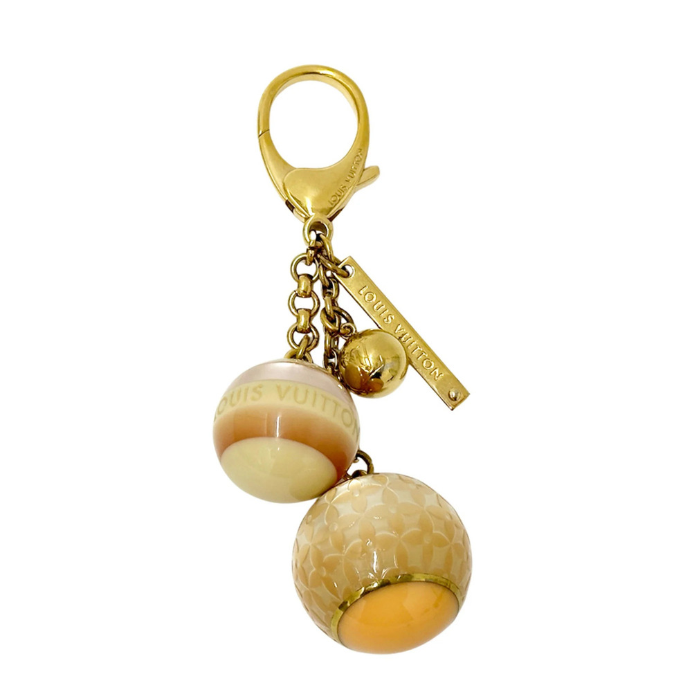 Louis Vuitton LOUIS VUITTON Keychain for Women and Men, Bijou Sac Mini Lin, P...